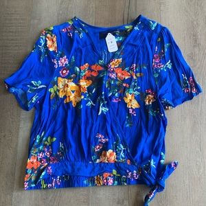Size Large Blouse by Code Mode, stretch rayon.